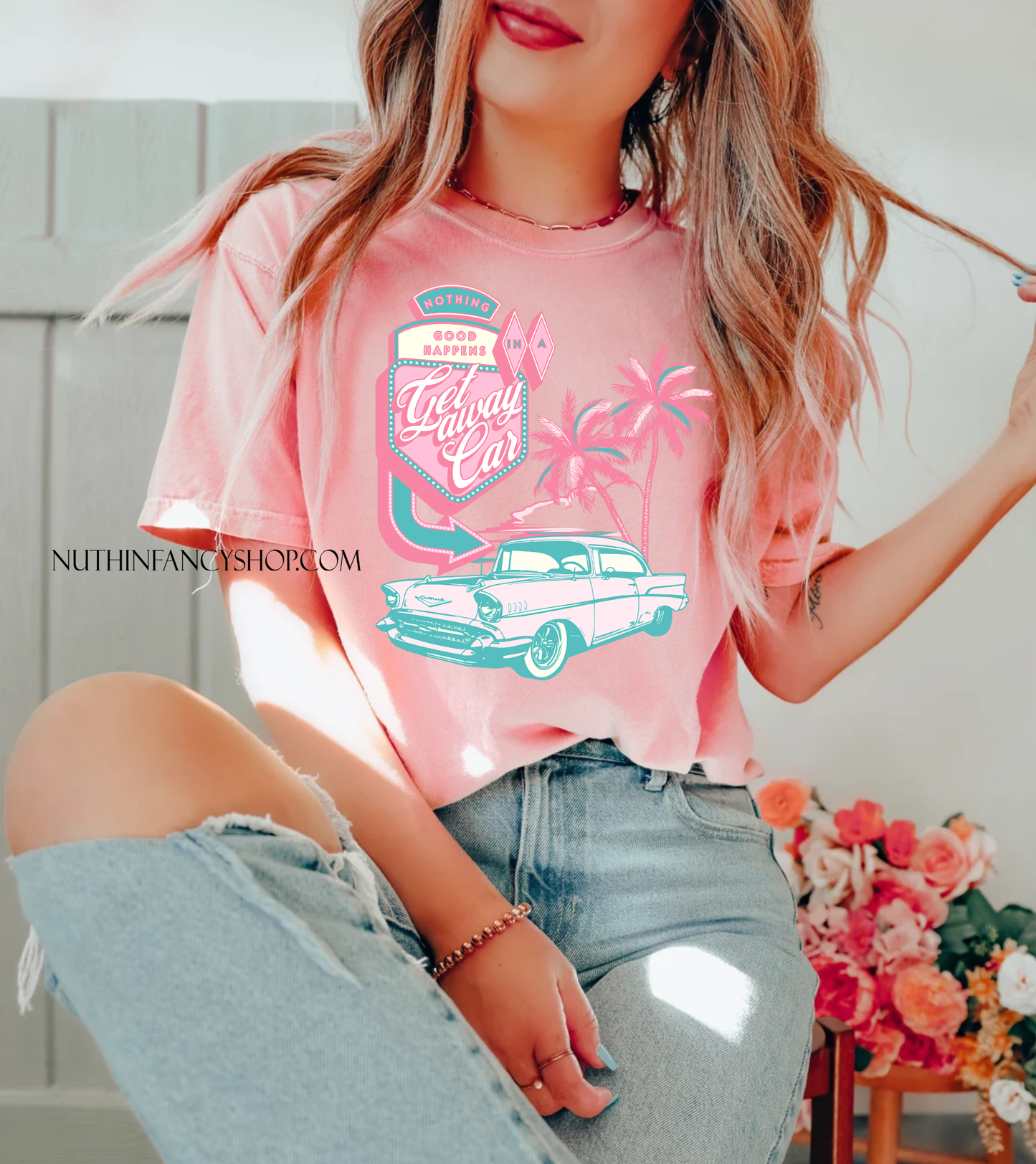 Get A Way Car Pink Beachy