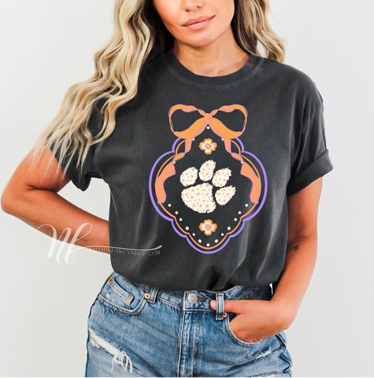 Grandmillennial Clemson on Grey