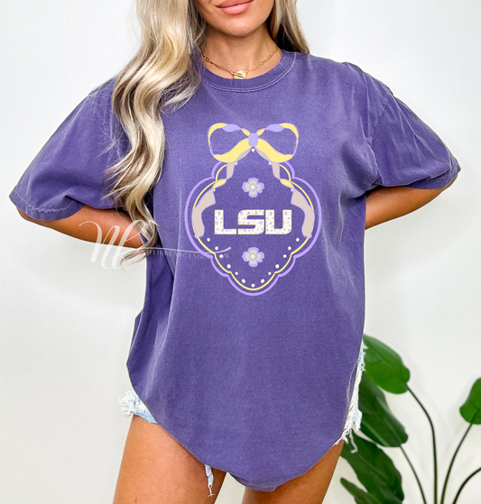 Grandmillennial LSU on Purple
