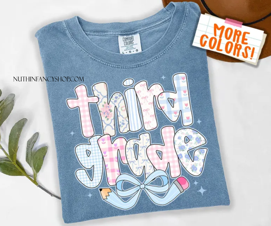 Grandmillennial Third Grade