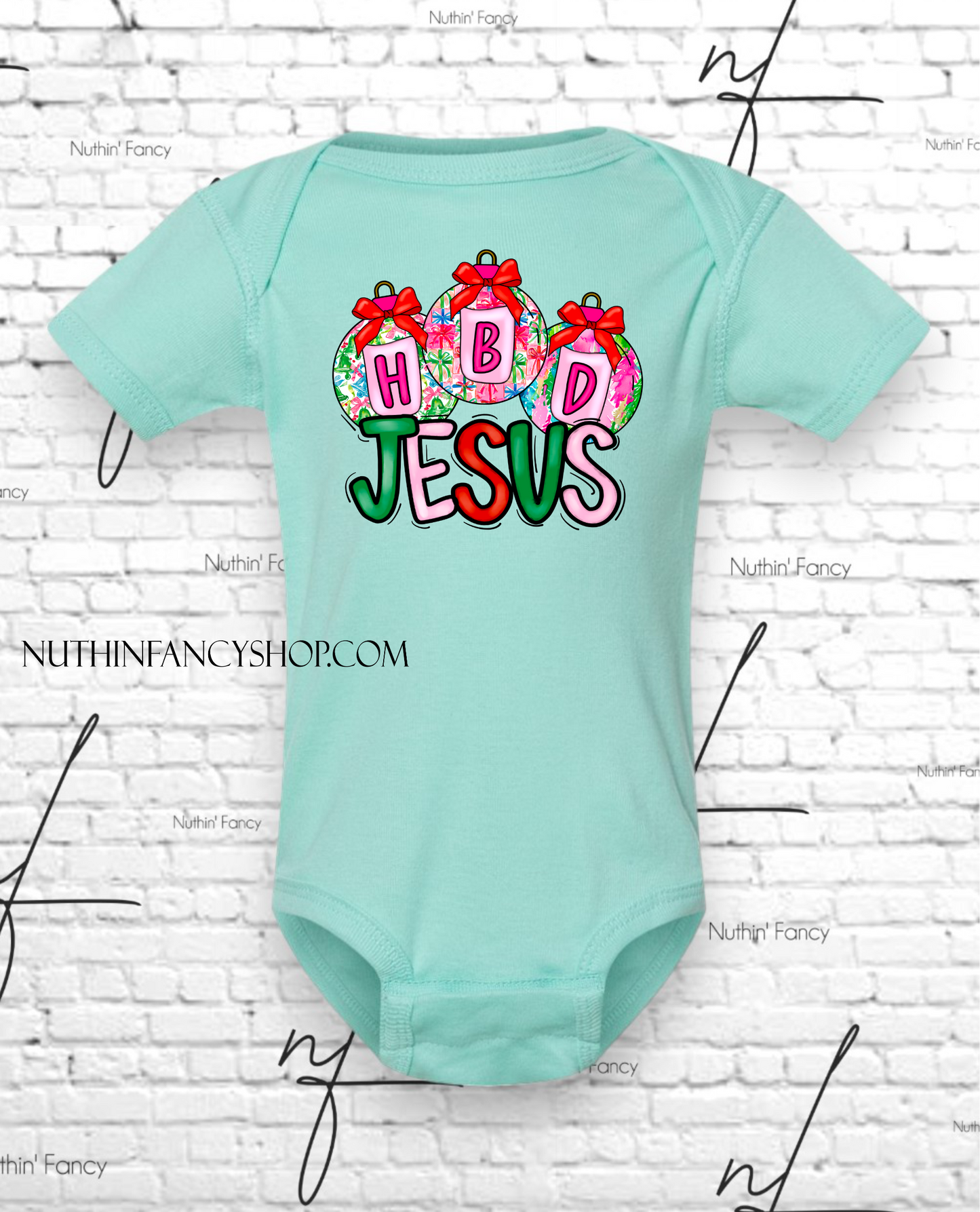 HBD Jesus Ornaments