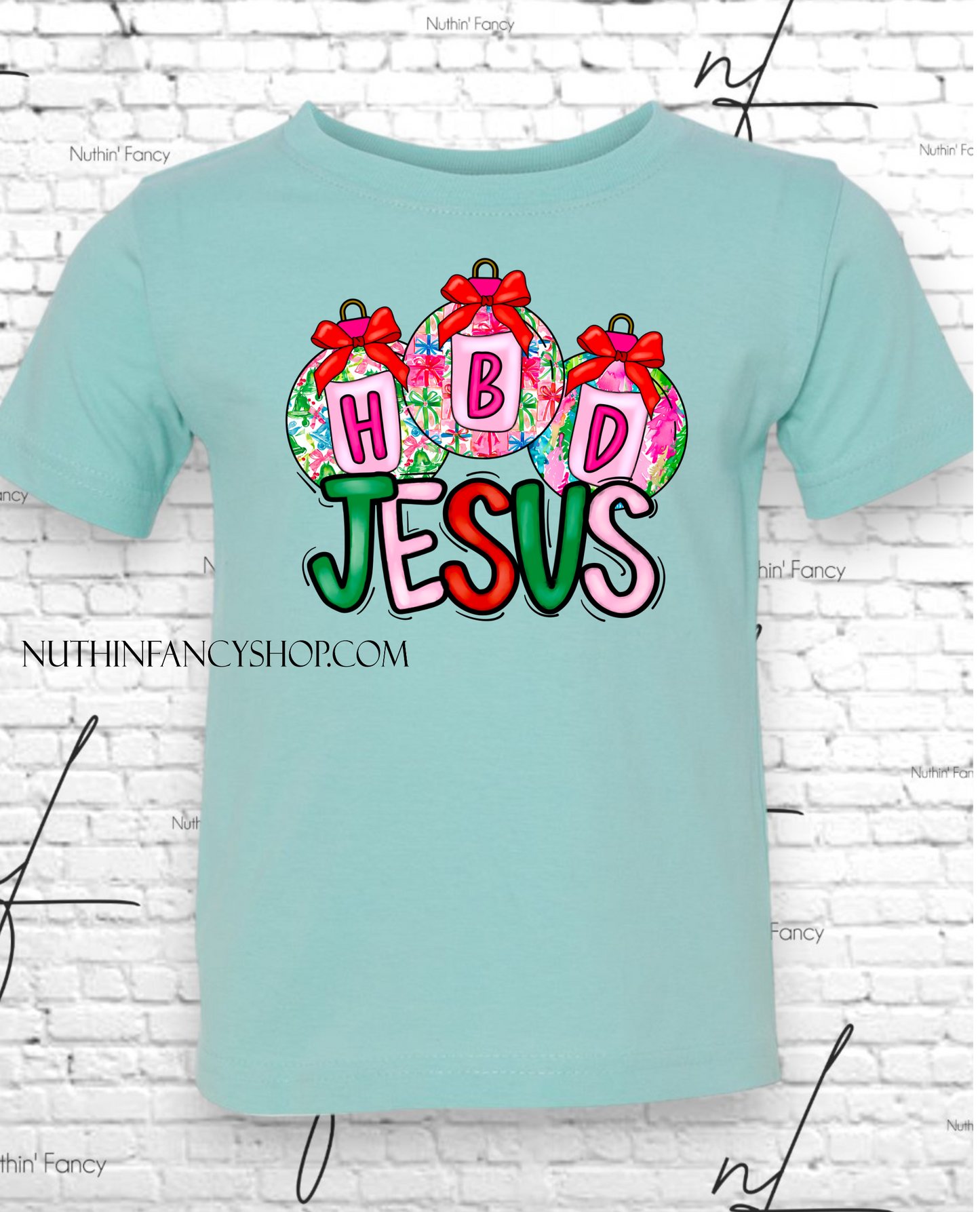 HBD Jesus Ornaments