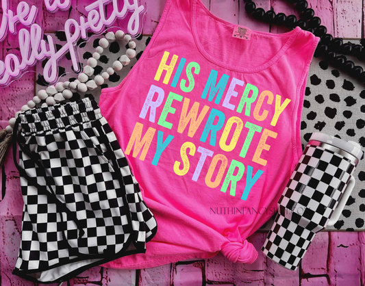 HIS MERCY REWROTE MY STORY Neons