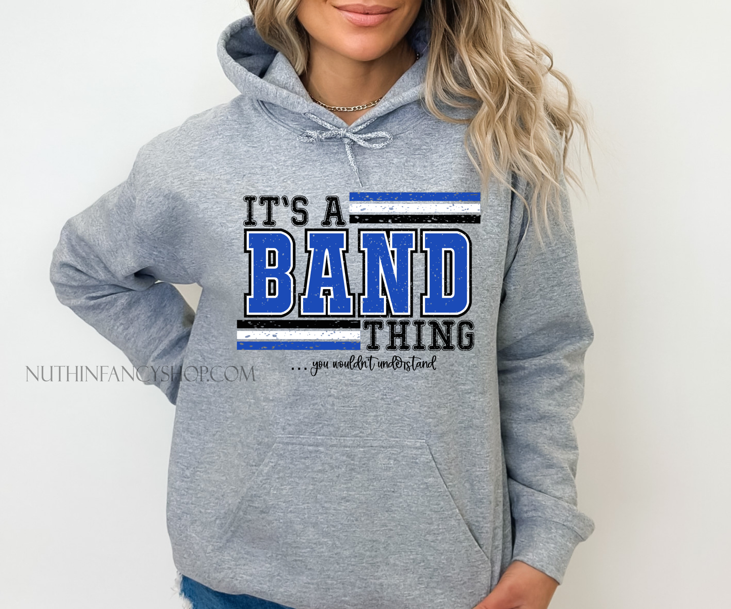 It's A Band Thing, Blue and White