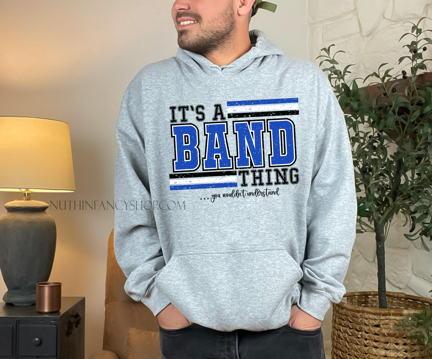 It's A Band Thing, Blue and White