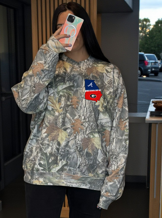 Hunker Down and Chop On Sweatshirt