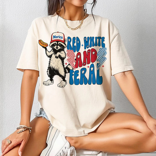 Red White and Feral, Front Only