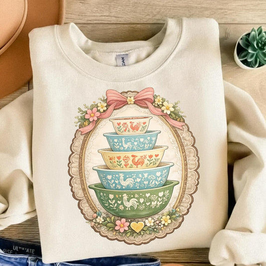 Vintage Pyrex Kinda Girl, Ivory