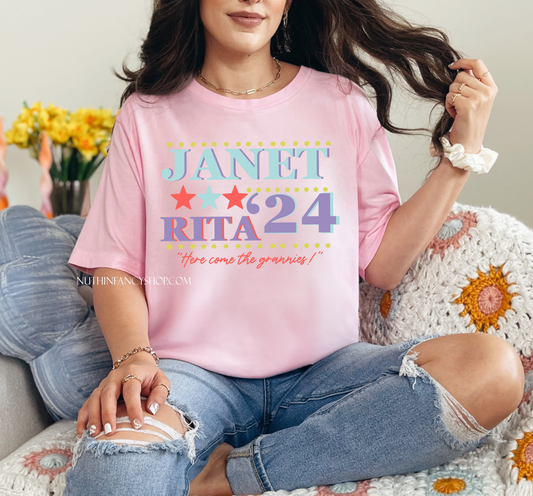 Janet and Rita Light Pink