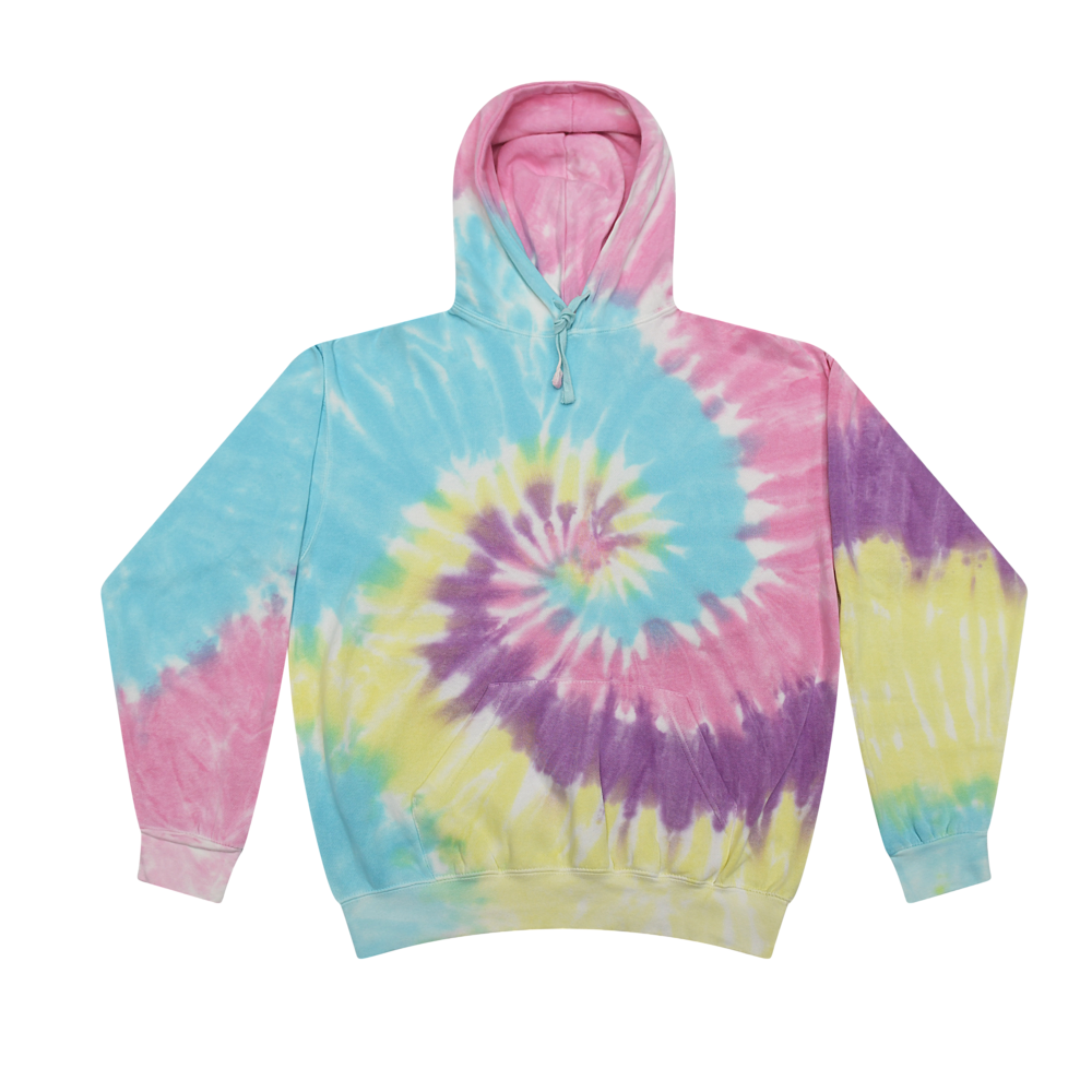 ADULT Tie Dye Hoodie Blank (MORE COLOR OPTIONS)