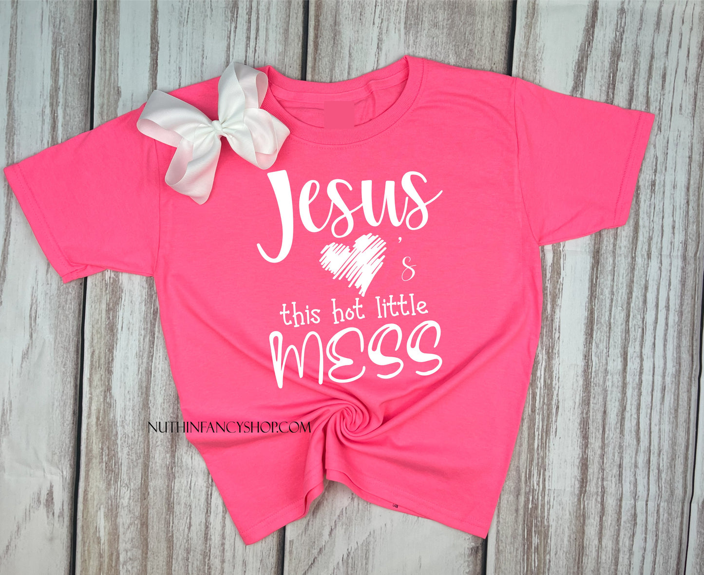 Jesus Loves this Little Hot Mess