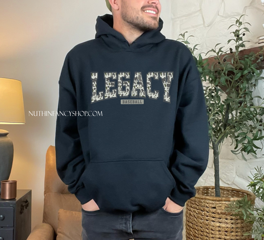 Legacy Varsity Green Camo on Black