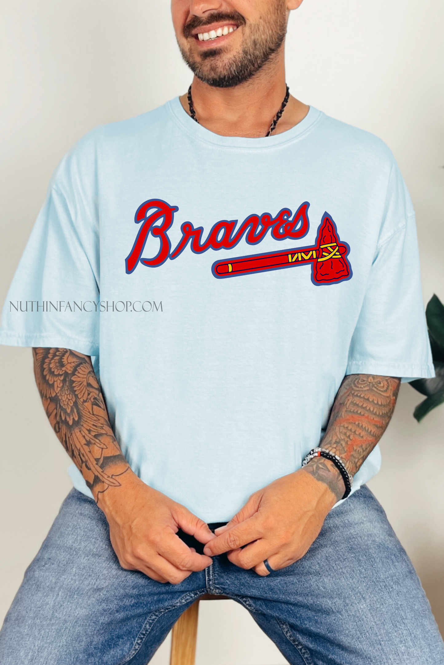 Unisex Atlanta Team on Light Blue