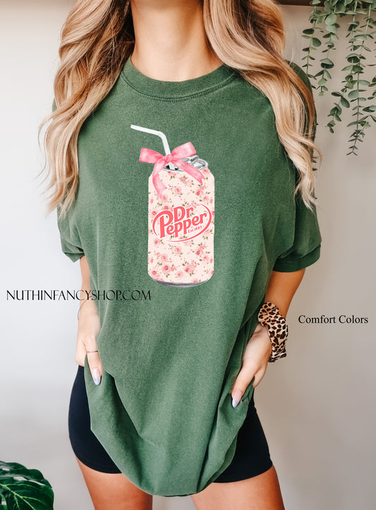 Floral Dr Pepper Girly