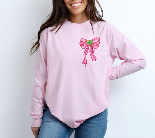 Not Lucky, Simply Blessed on Pink
