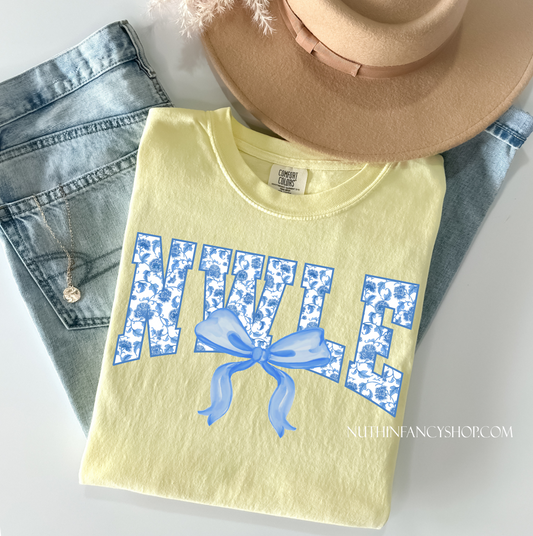 NWLE Preppy Floral on Yellow