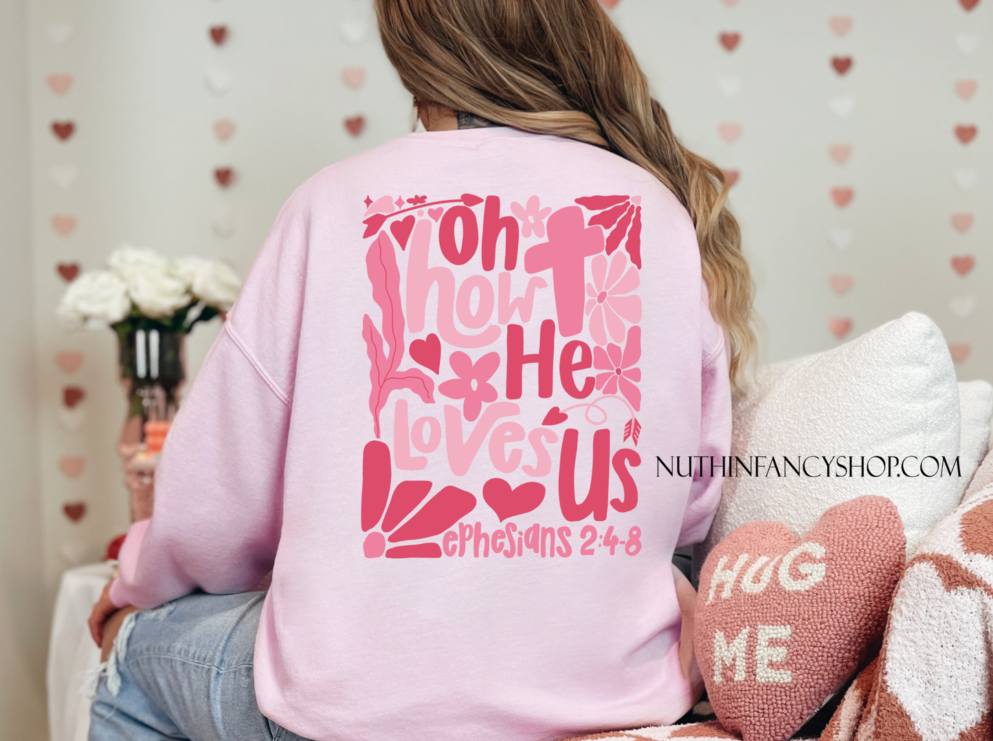 Oh How He Loves Us, Front and Back