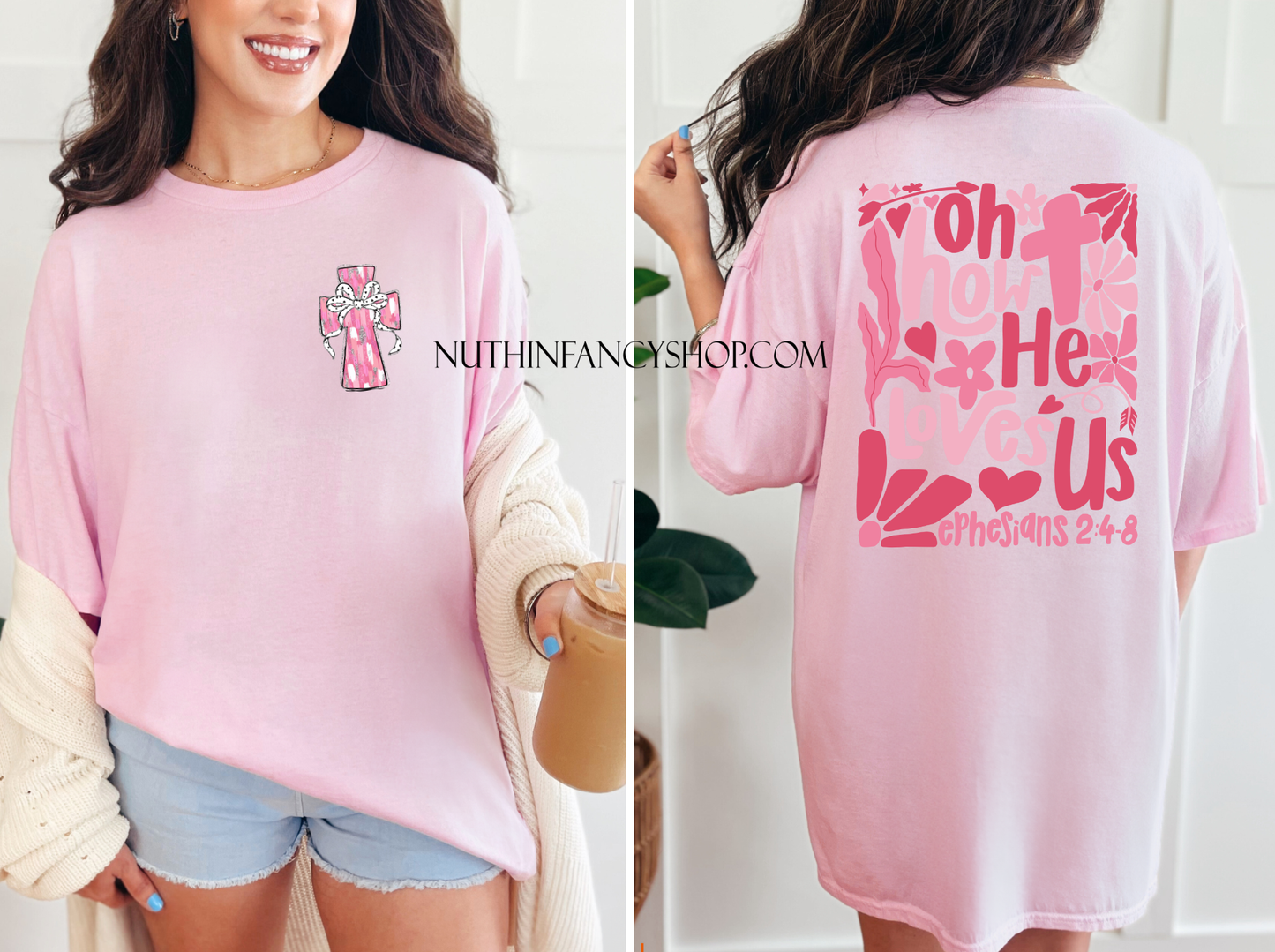 Oh How He Loves Us, Front and Back