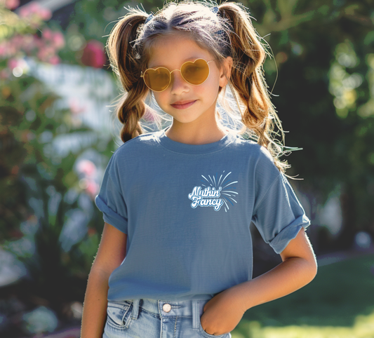 Patriotic Doodle on Denim