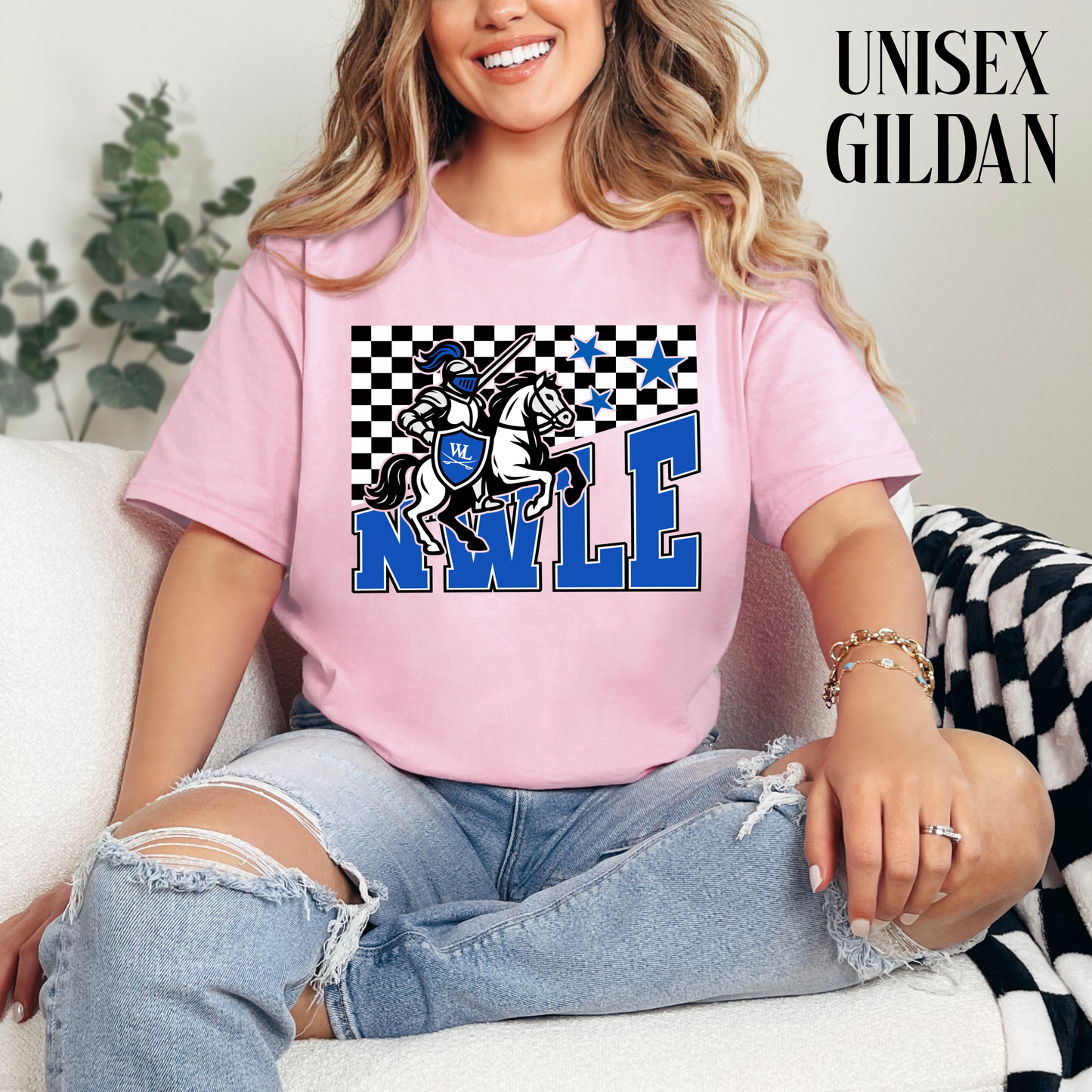 Light Pink Short Sleeve Tee