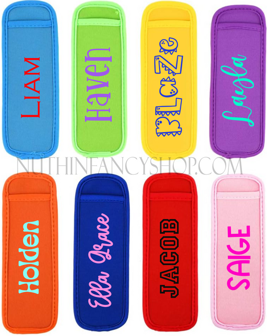 Personalized Neoprene Popsicle Holder