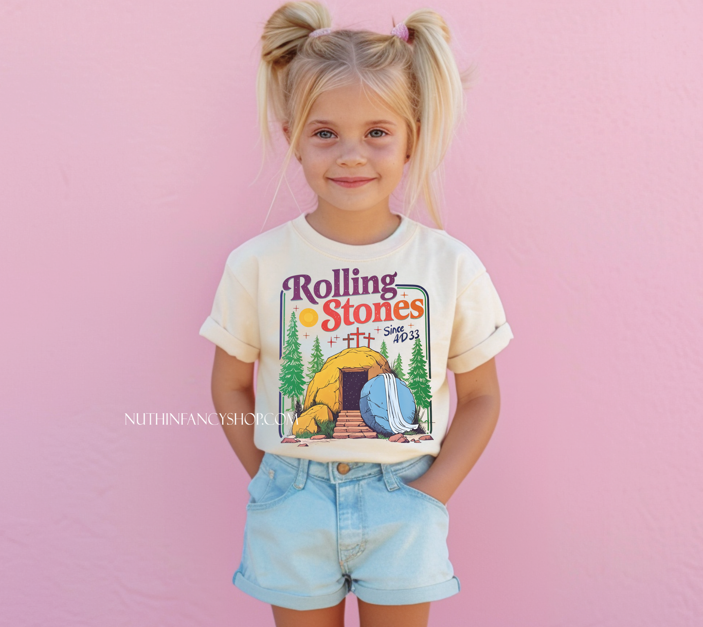 Colorful Rolling Stones Easter Edition