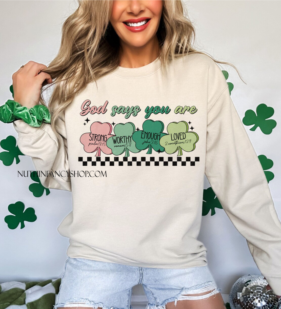 God Says You Are Shamrocks, Ivory