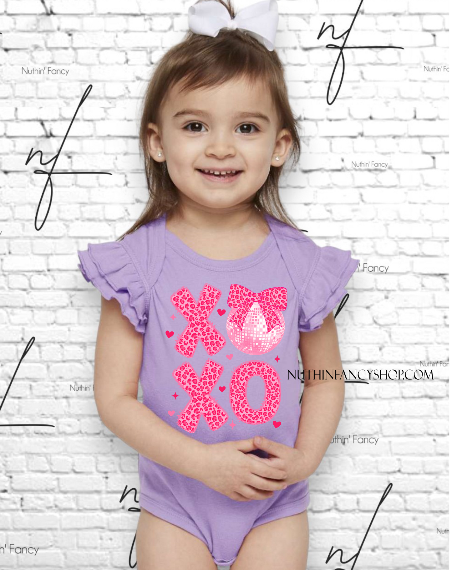Pink Leopard XOXO, Violet