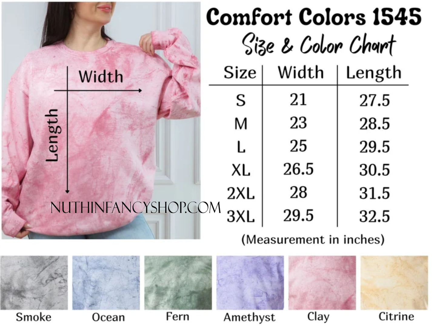 Comfort Colors Acid Wash Sweatshirt