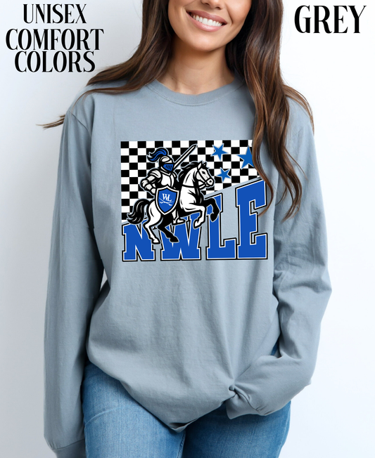 Grey Long Sleeve Tee