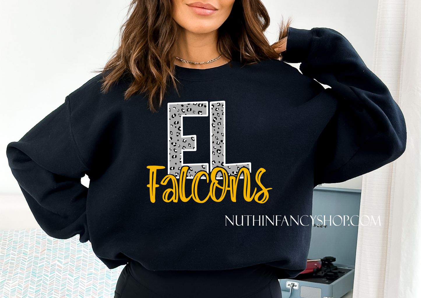 EL Falcons Grey Leopard