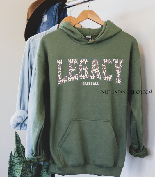 Varsity Style Legacy in Tan Camo on Green