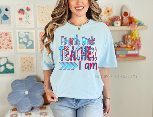 4TH GRADE Teacher, I am!