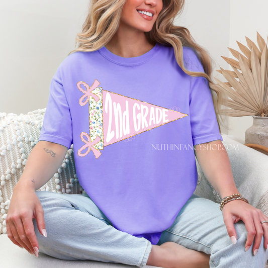 Floral Preppy Grade Sets on Violet, All Grades Available