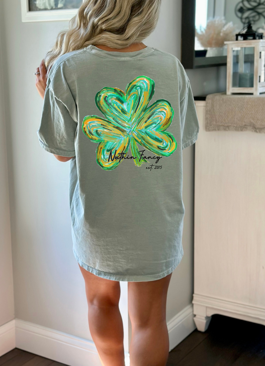 Watercolor Nuthin Fancy Shamrock CC Bay
