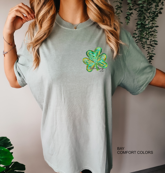 Watercolor Nuthin Fancy Shamrock CC Bay