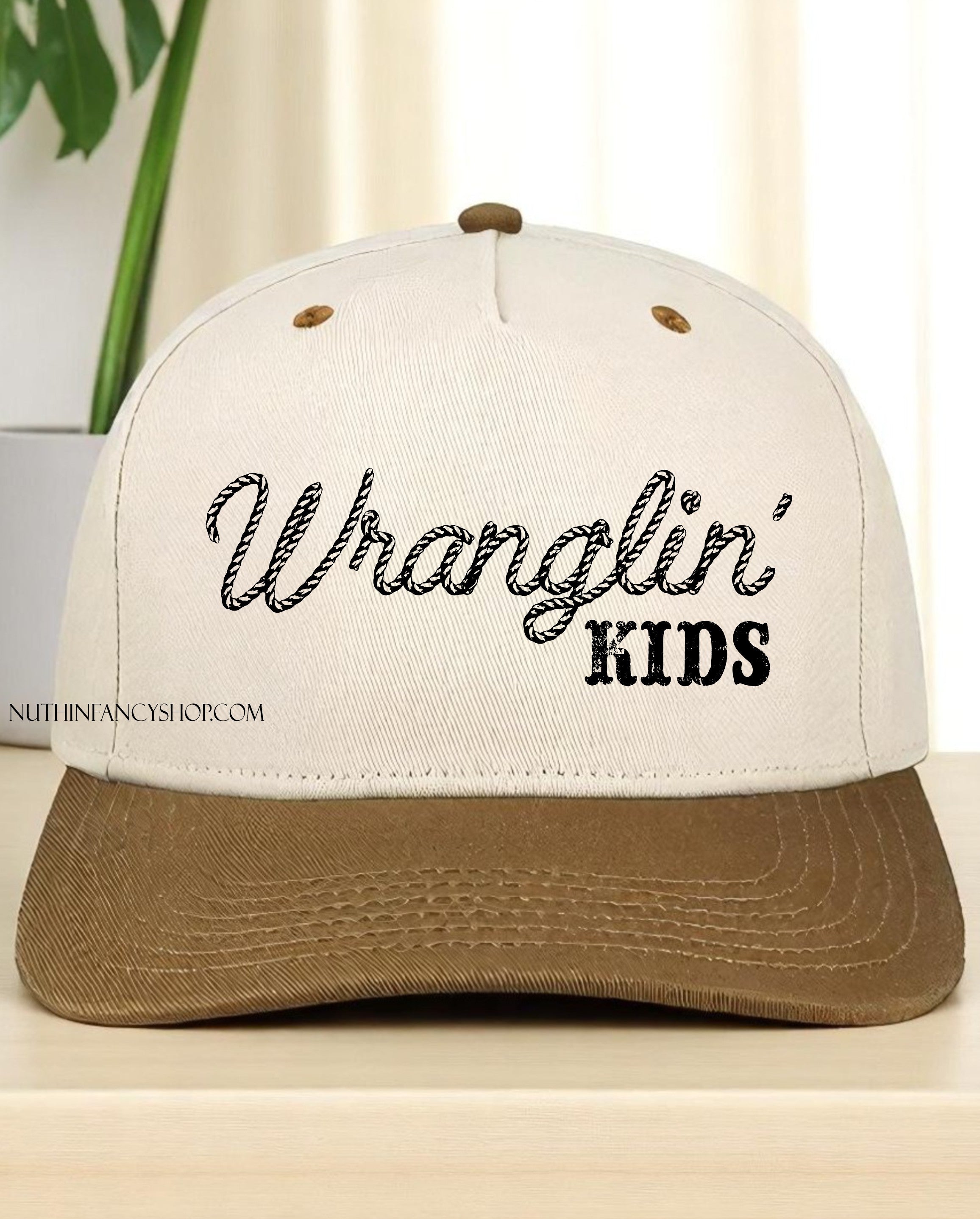 Karijini Kids Trucker Caps - Mint/Black/White