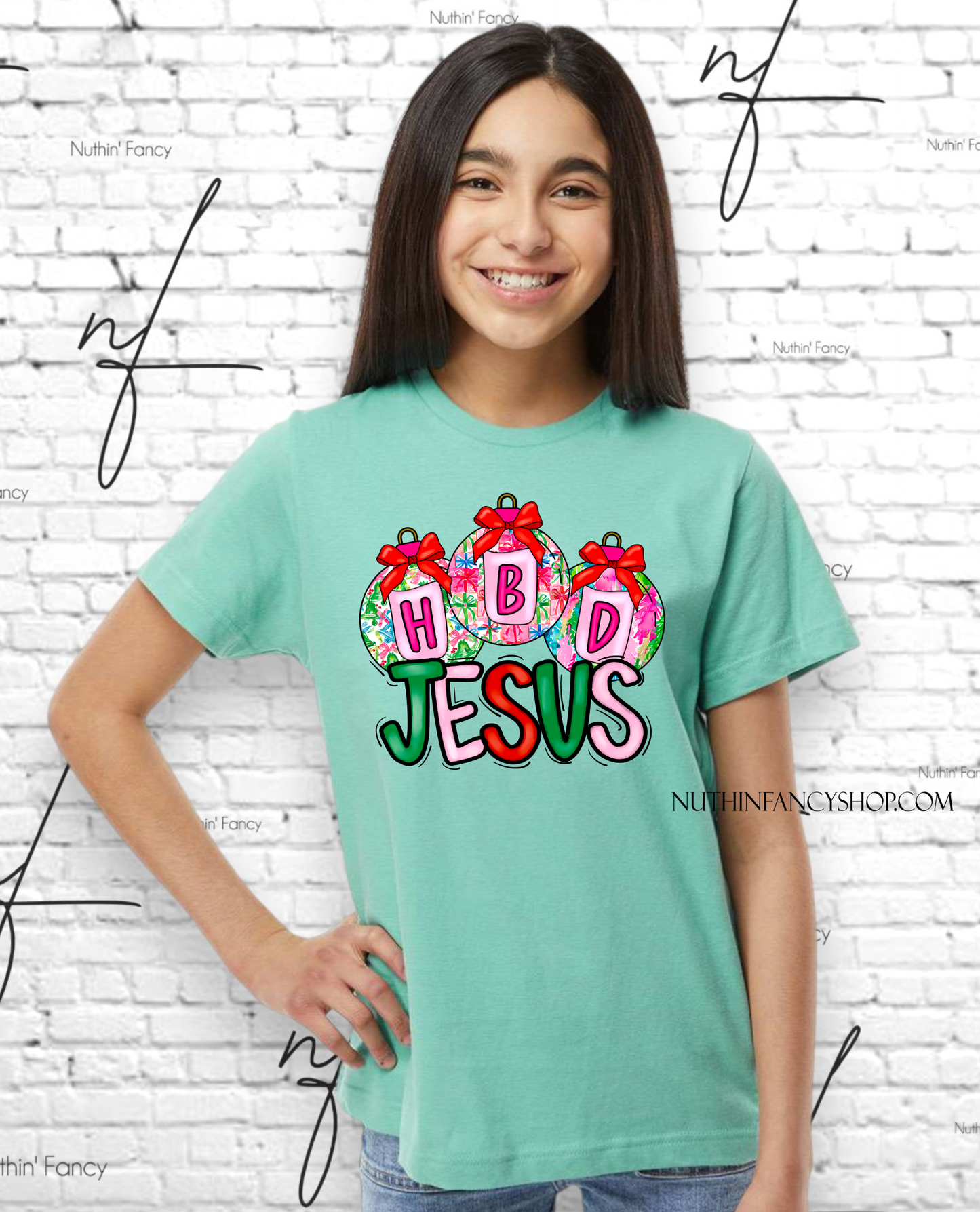 HBD Jesus Ornaments