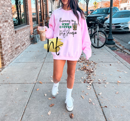 Iced Coffee and Dry Shampoo