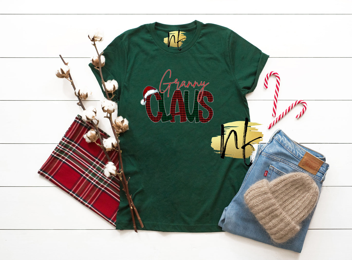 Personalized Claus Buffalo Check