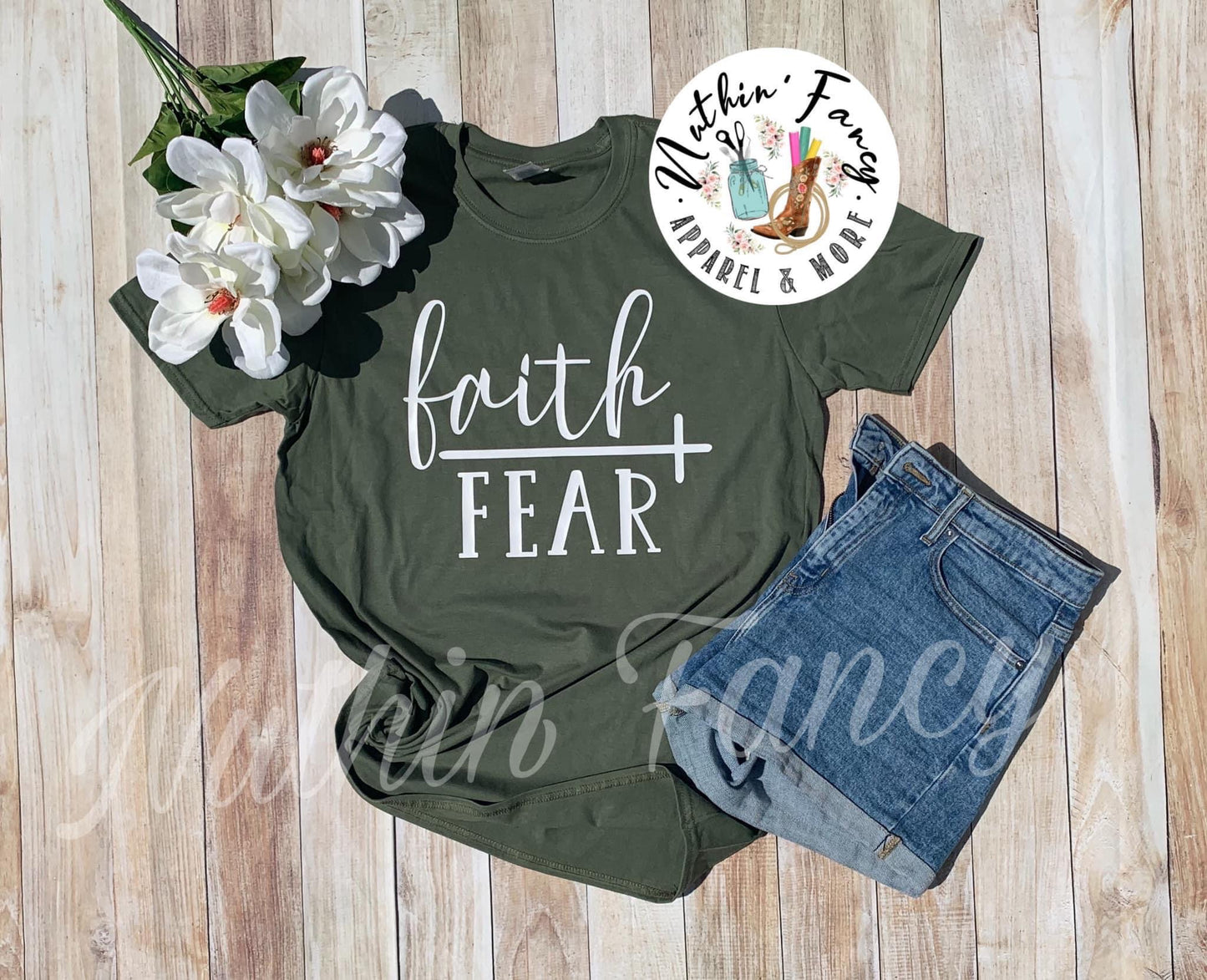 Faith Over Fear with Cross