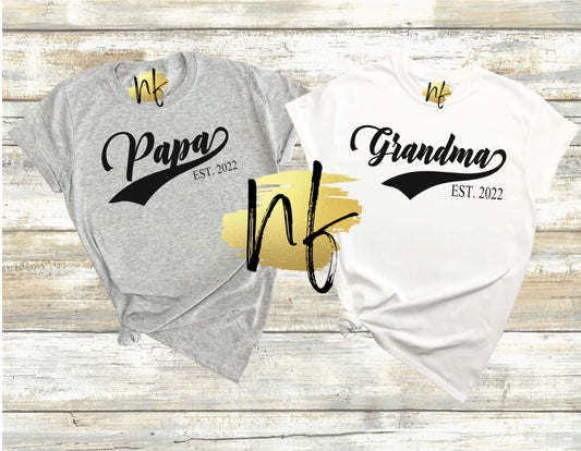 Announcement Sports Themed Tee