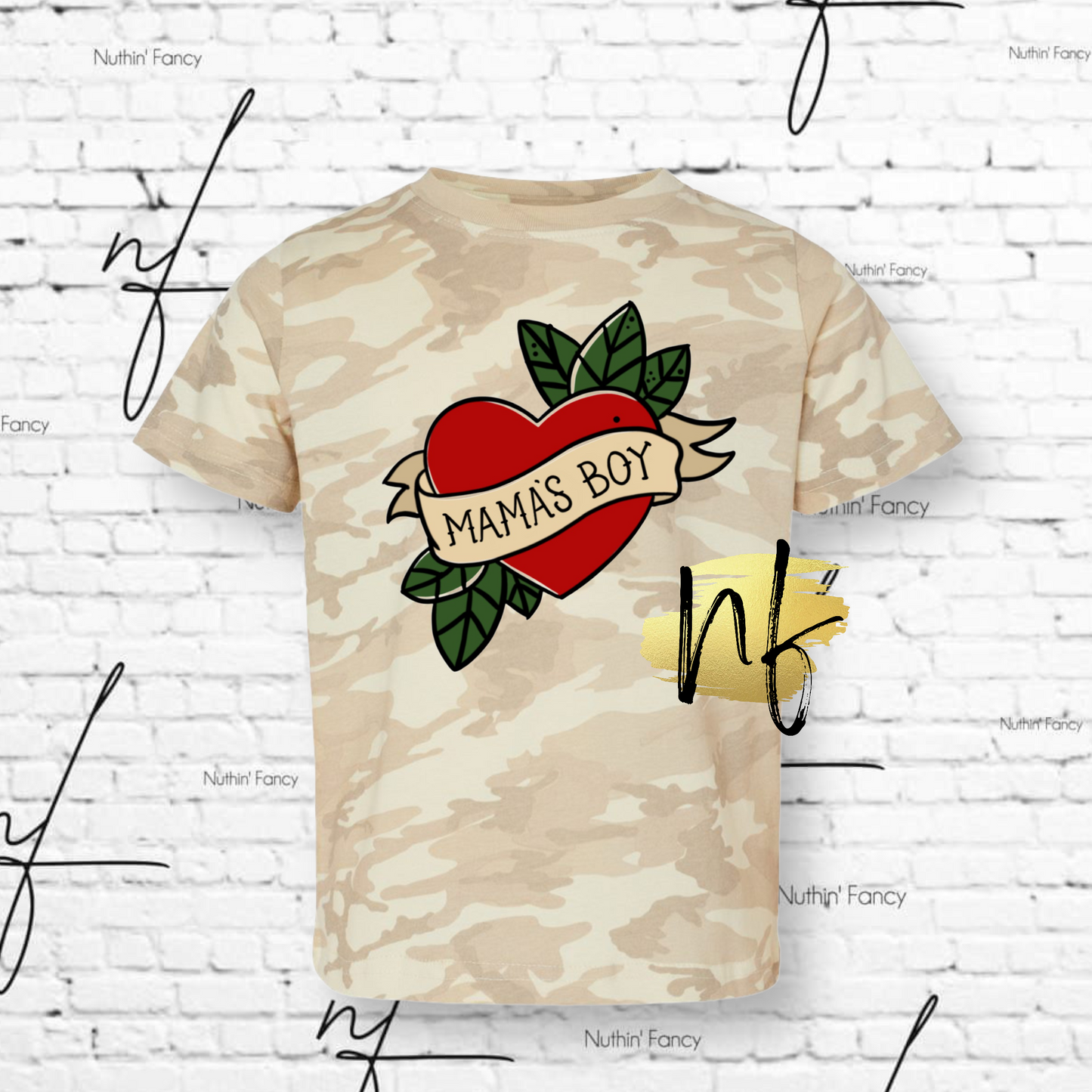 Mama's Boy Tattoo Stye