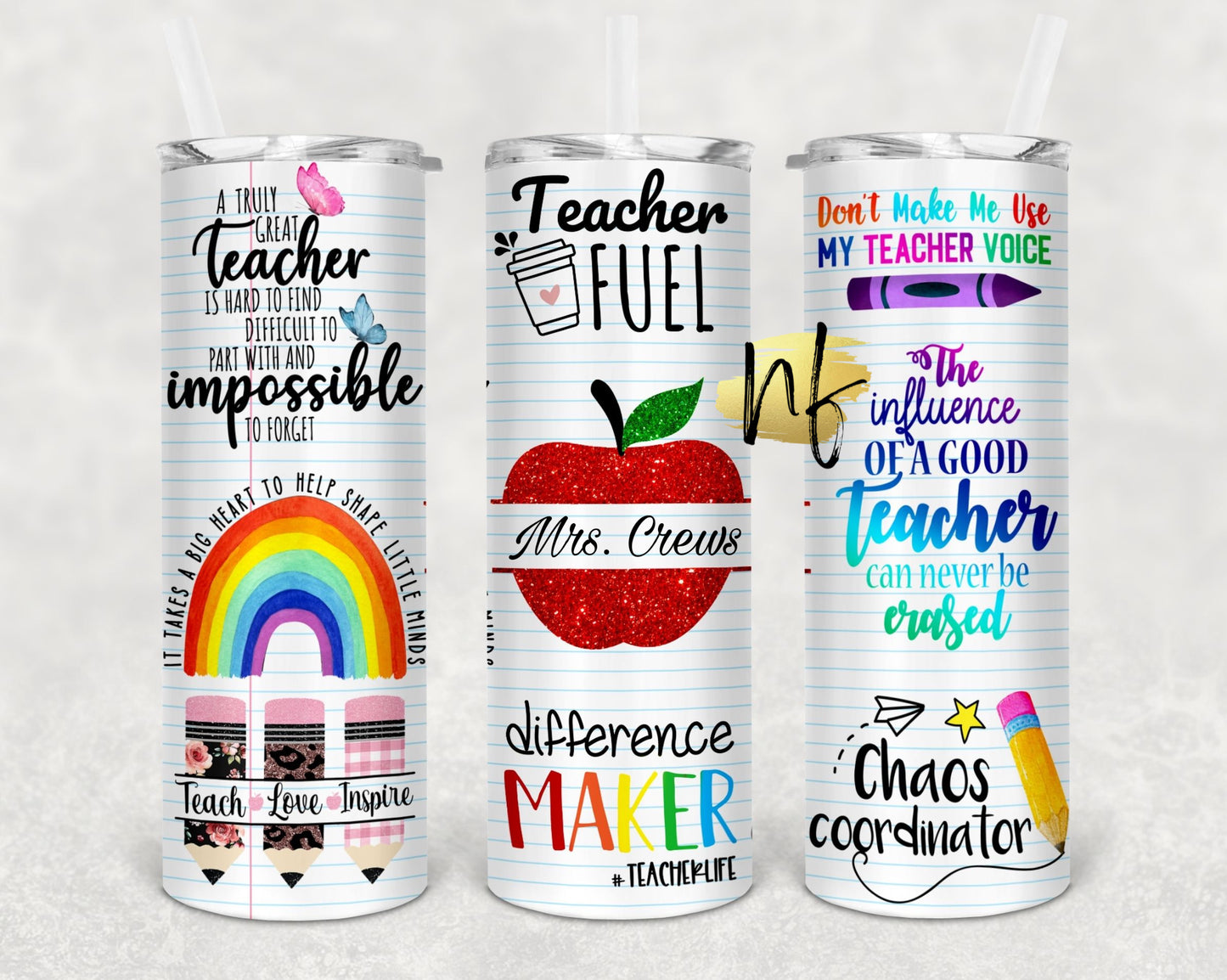 Teacher Inspirational Customized
