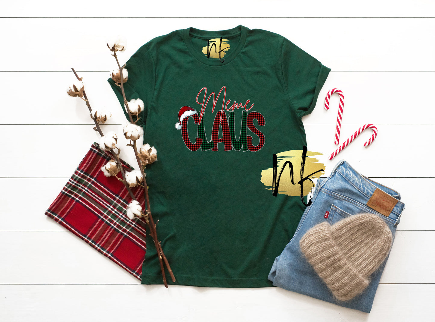 Personalized Claus Buffalo Check