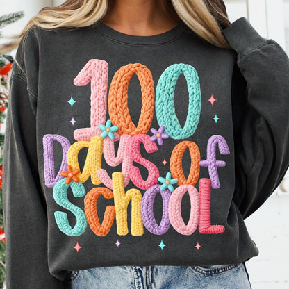 100 Days and Faux Yarn Pastels