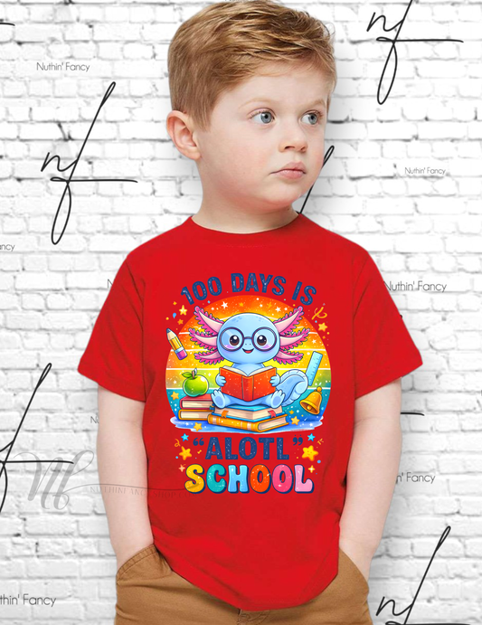 100 Days is Alotl School, Red