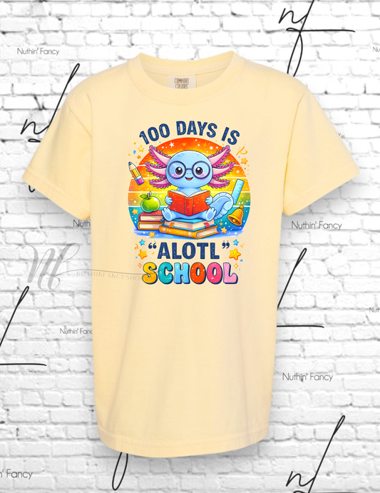100 Days is Alotl School