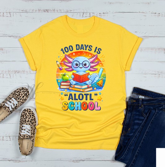 100 Days is Alotl School