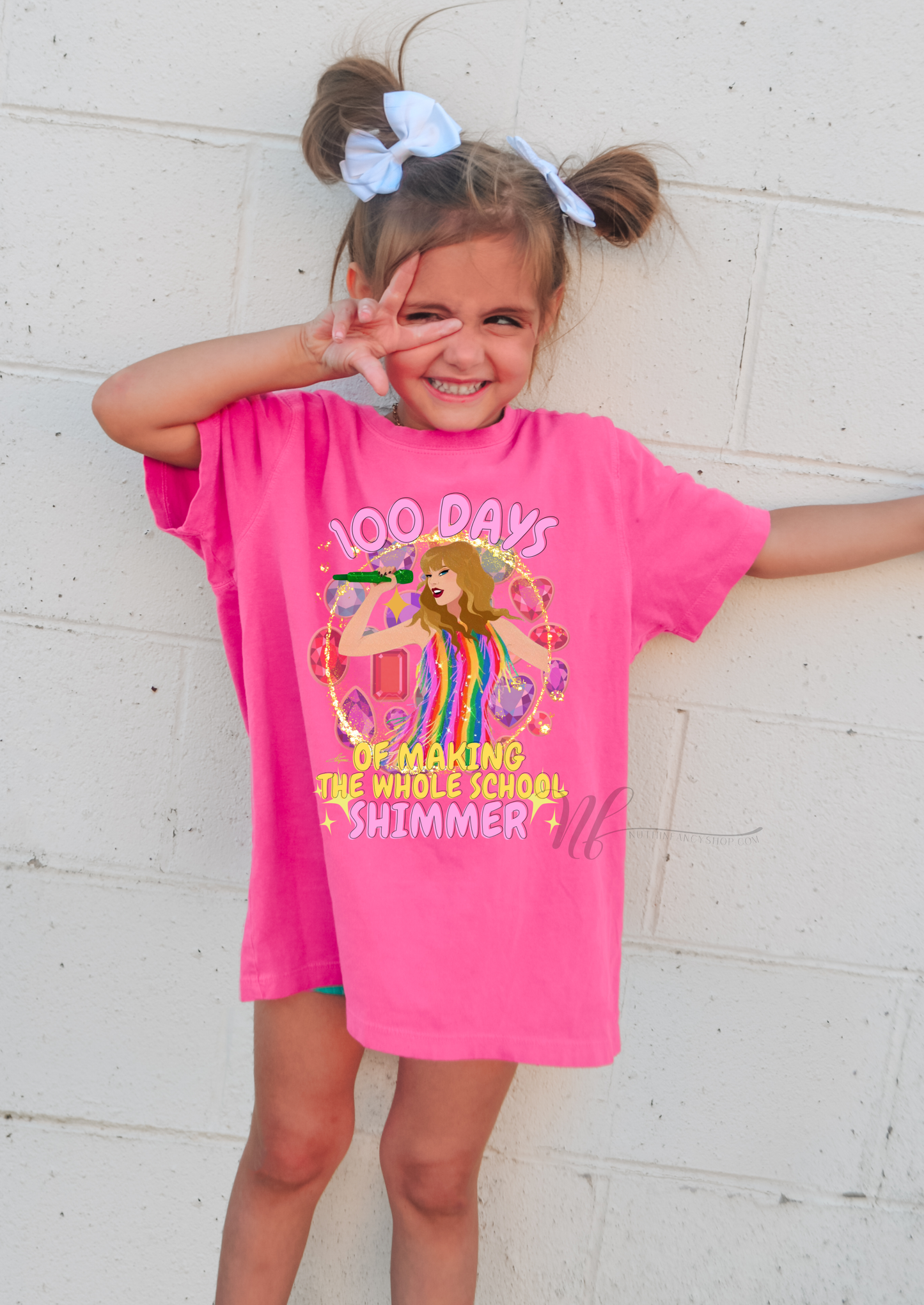 100 Days of Making the Whole School Shimmer